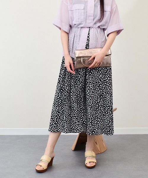 andrea cardone(アンドレアカルドネ)の「【ANDREA CARDONE】レザーワイド2wayサコッシュ(Q56363)(ショルダーバッグ・レディース・ブロンズ/シルバー・ALL)」の9枚目の写真