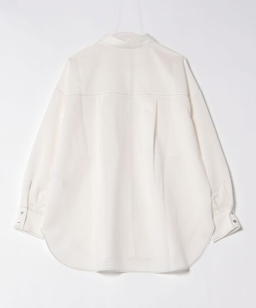 PAGEBOY（ページボーイ）の「ハイショクステッチルーズシャツ（シャツ/ブラウス・レディース・ブラック/パープル/オフホワイト・FREE）」の20枚目の写真