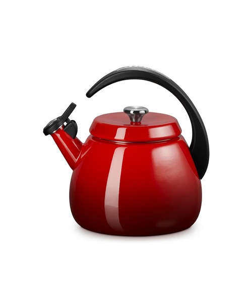 Le Creuset(ルクルーゼ)の「クロシェ・ケトル(キッチンツール・レディース・クリーム/グレー系その他/ブルー系その他/チェリーレッド・ONE SIZE)」の1枚目の写真