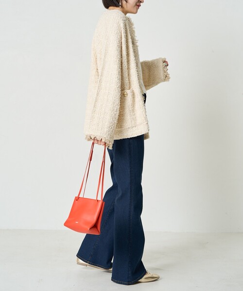 FREAK'S STORE（フリークスストア）の「限定展開　フレアデニム（デニムパンツ・レディース・ブルー/ネイビー/ブラック/サックスブルー・24/25/26/27）」の21枚目の写真