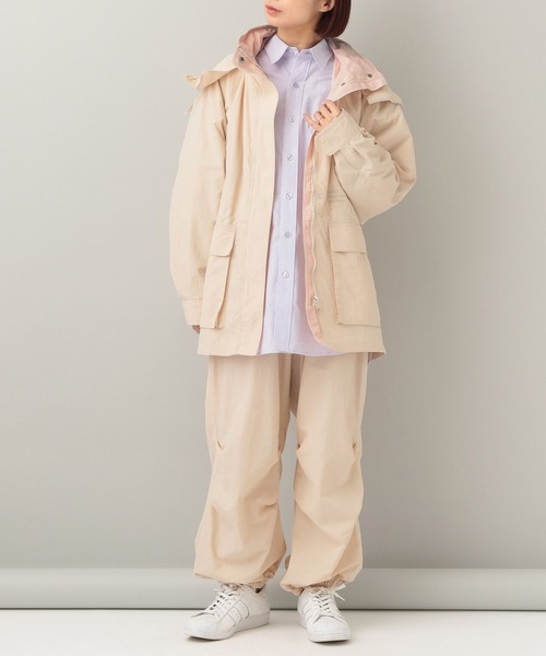 e/rm（イーアールエム）の「【e/rm・コラボ】AOR＊e/rm ナイロンパンツ（その他パンツ・レディース・ライトベージュ/ネイビー・FREE）」の11枚目の写真