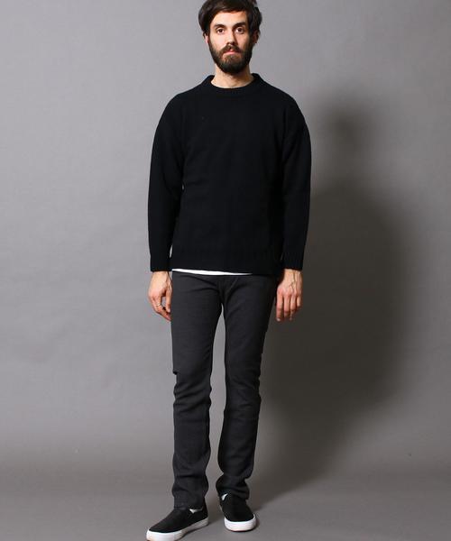BEAUTY&YOUTH UNITED ARROWS(ビューティーアンドユースユナイテッドアローズ)の「BY テック フラノ 5ポケット スリムパンツ◆(その他パンツ・メンズ・ダークグレー/ネイビー・X-LARGE/LARGE/MEDIUM/SMALL)」の16枚目の写真