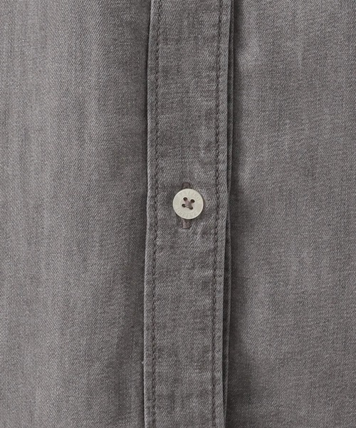 BAYFLOW（ベイフロー）の「[簡単ブラウジング仕様]2WAYデニムシャツ（シャツ/ブラウス・レディース・グレー/ライトブルー・FREE）」の20枚目の写真