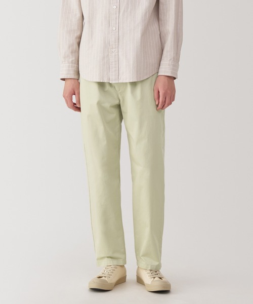 無印良品（ムジルシリョウヒン）の「紳士　洗いざらしコットンイージーパンツ（その他パンツ・メンズ・ブラック/ベージュ/グリーン系/チャコールグレー/ブルー系/カーキ系・XL/L/M/S）」の5枚目の写真