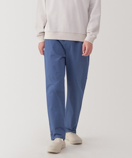 無印良品（ムジルシリョウヒン）の「紳士　洗いざらしコットンイージーパンツ（その他パンツ・メンズ・ブラック/ベージュ/グリーン系/チャコールグレー/ブルー系/カーキ系・XL/L/M/S）」の6枚目の写真