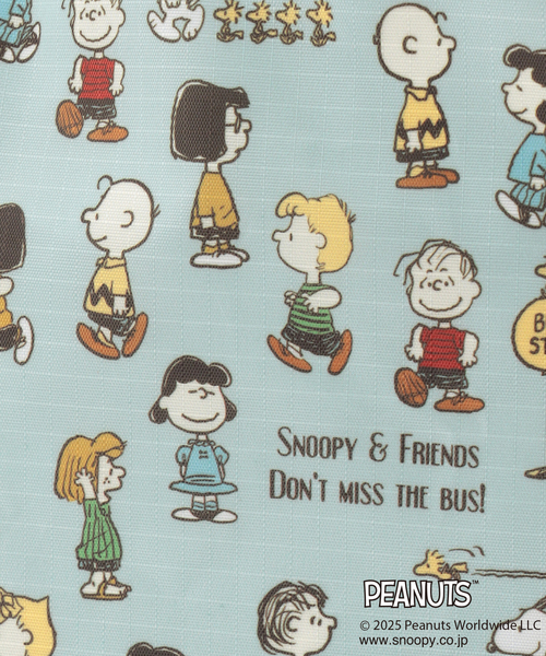 PEANUTS(ピーナッツ)の「スヌーピー折りたたみ保冷&保温エコバッグ(エコバッグ/サブバッグ・レディース・ブルー/ブラック/ブラウン/ベージュ・FREE)」の6枚目の写真