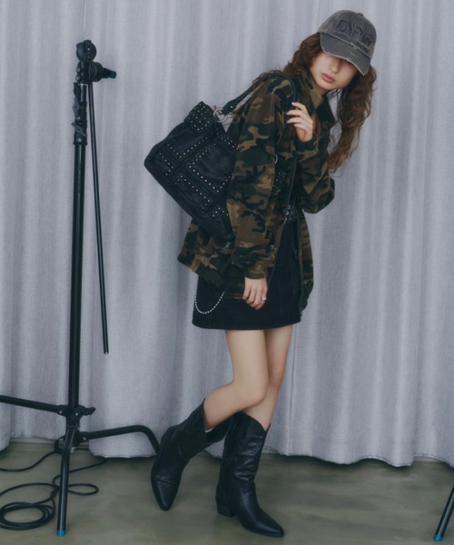 DTYYPE(ドタイプ)の「刺繍ダメージ入りMYキャップ(キャップ・レディース・チャコールグレー/ネイビー/レッド・FREE)」の20枚目の写真