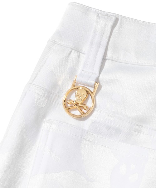 MARK & LONA(マークアンドロナ)の「Gauge Camouflage Slim Pants | WOMEN(その他パンツ・レディース・ホワイト/ブラック・38/36)」の14枚目の写真