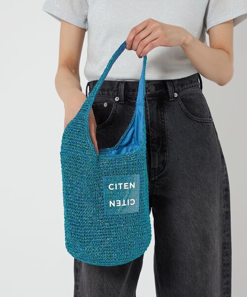CITEN（シテン）の「＜CITEN＞ラメコードクリアロゴワンショルダー（ショルダーバッグ・レディース・ケリーグリーン/ロイヤルブルー/ホワイト/シルバー・FREE）」の3枚目の写真