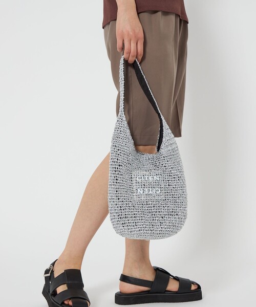 CITEN（シテン）の「＜CITEN＞ラメコードクリアロゴワンショルダー（ショルダーバッグ・レディース・ケリーグリーン/ロイヤルブルー/ホワイト/シルバー・FREE）」の5枚目の写真