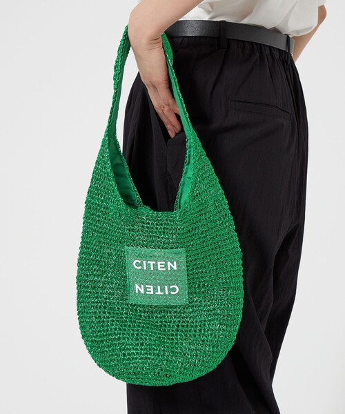 CITEN（シテン）の「＜CITEN＞ラメコードクリアロゴワンショルダー（ショルダーバッグ・レディース・ケリーグリーン/ロイヤルブルー/ホワイト/シルバー・FREE）」の9枚目の写真