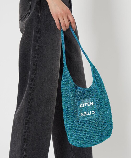 CITEN（シテン）の「＜CITEN＞ラメコードクリアロゴワンショルダー（ショルダーバッグ・レディース・ケリーグリーン/ロイヤルブルー/ホワイト/シルバー・FREE）」の10枚目の写真