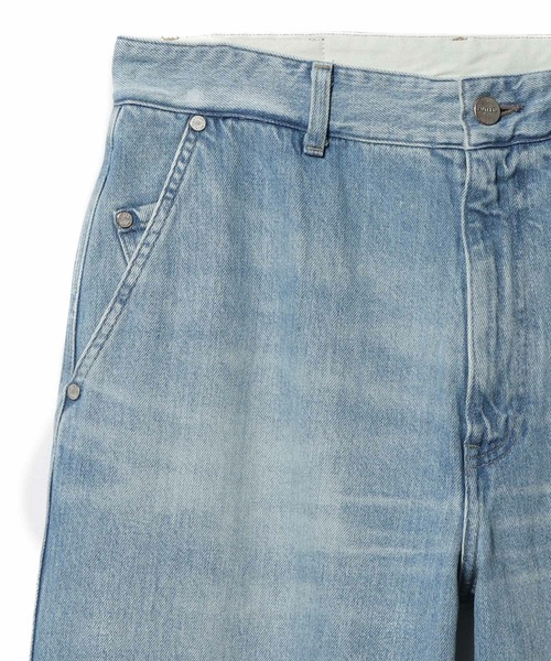 ESTNATION（エストネーション）の「ESTNATION / AUTHEN テーパード デニムトラウザーズ（デニムパンツ・メンズ・ライトブルー/ブラック・30/32/34）」の11枚目の写真