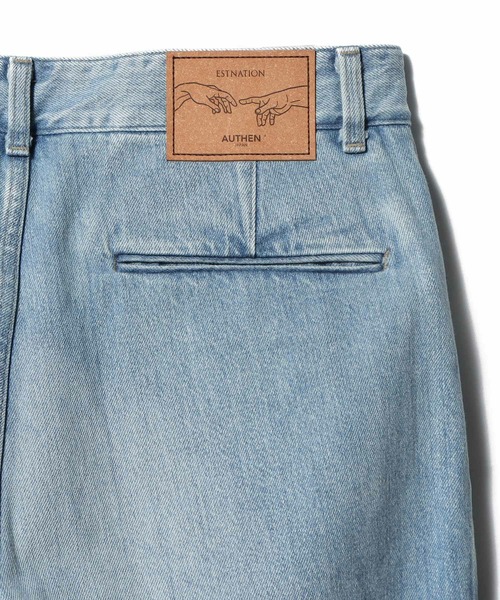 ESTNATION（エストネーション）の「ESTNATION / AUTHEN テーパード デニムトラウザーズ（デニムパンツ・メンズ・ライトブルー/ブラック・30/32/34）」の12枚目の写真