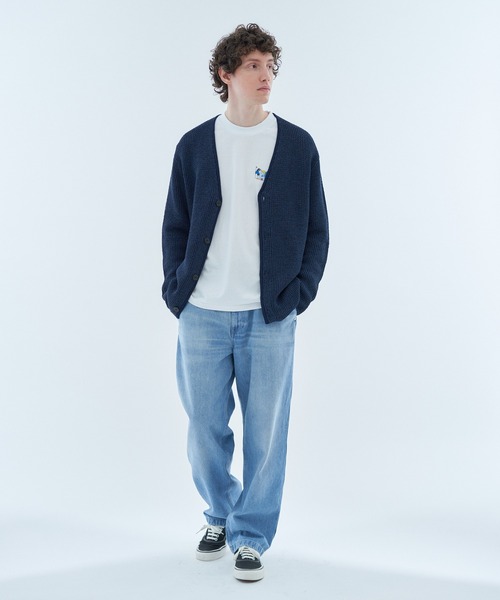 ESTNATION（エストネーション）の「ESTNATION / AUTHEN テーパード デニムトラウザーズ（デニムパンツ・メンズ・ライトブルー/ブラック・30/32/34）」の15枚目の写真