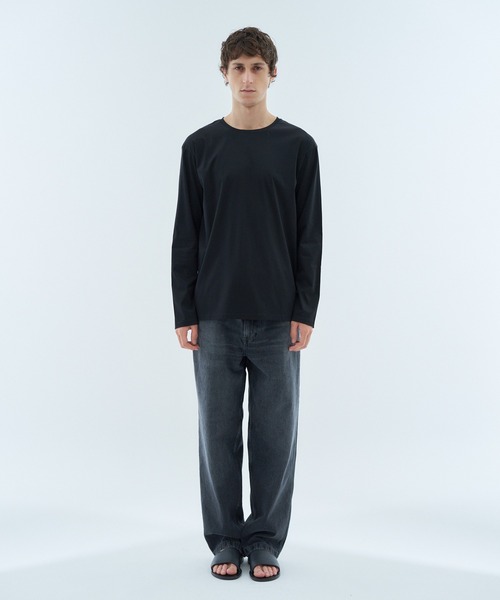 ESTNATION（エストネーション）の「ESTNATION / AUTHEN テーパード デニムトラウザーズ（デニムパンツ・メンズ・ライトブルー/ブラック・30/32/34）」の3枚目の写真