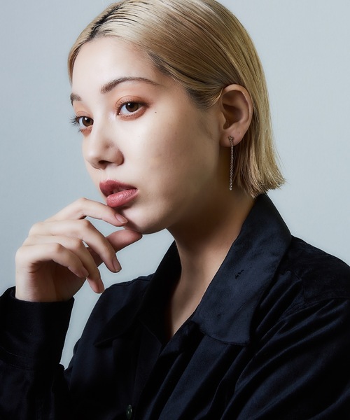 AKEL(アケル)の「【AKEL】アケル/ ジルコニアピアス/金属アレルギー対応(サージカルステンレス)(ピアス(両耳用)・レディース・シルバー/ゴールド・FREE)」の5枚目の写真