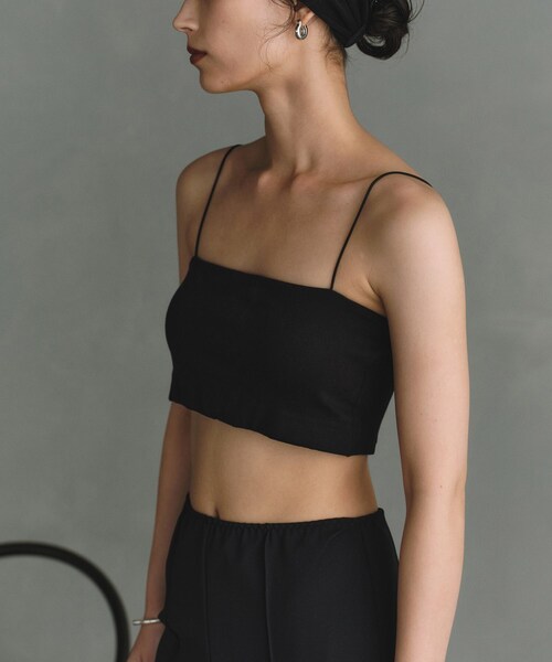 CODE A(コードエー)の「bandeau bra short top(チューブトップ・レディース・ライトグレー/ホワイト/ブラック・00)」の3枚目の写真