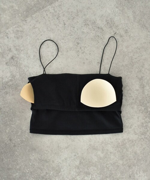 CODE A(コードエー)の「bandeau bra short top(チューブトップ・レディース・ライトグレー/ホワイト/ブラック・00)」の7枚目の写真