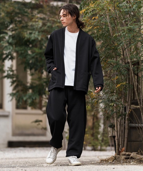 CAMBIO（カンビオ）の「mp13290-ワイドジョガーパンツ（その他パンツ・メンズ・ブラック/グレイッシュベージュ/チャコール・M/L/XL）」の21枚目の写真