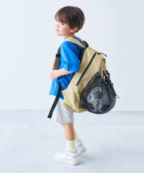 devirock(デビロック)の「ボールが収納できる リュックサック(バックパック/リュック・キッズ・パープル/ブラック/カーキ・ONE SIZE)」の22枚目の写真