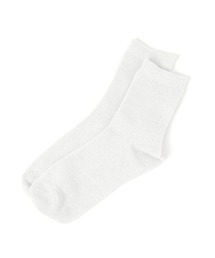 GLOBAL WORK | らくごこちリブラメクルーソックス/291766(ソックス/靴下)