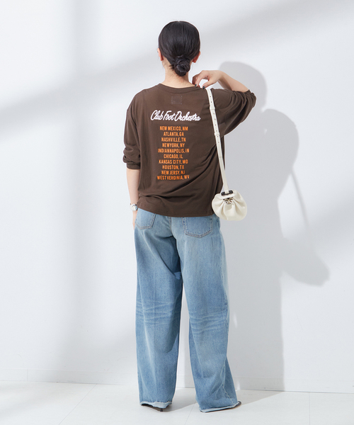 St.Johns 3rd club（セントジョンズサードクラブ）の「【ST.JOHNS 3RD CLUB】ロンTEE：カットソー（Tシャツ/カットソー・レディース・グレー系その他/ブラウン・FREE）」の12枚目の写真