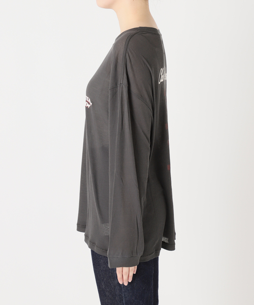 St.Johns 3rd club（セントジョンズサードクラブ）の「【ST.JOHNS 3RD CLUB】ロンTEE：カットソー（Tシャツ/カットソー・レディース・グレー系その他/ブラウン・FREE）」の17枚目の写真