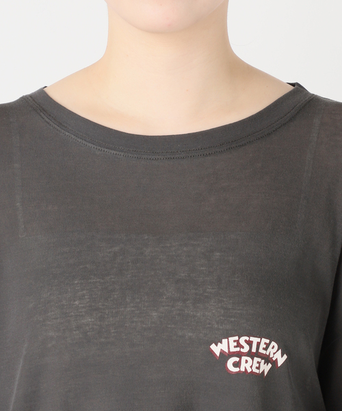 St.Johns 3rd club（セントジョンズサードクラブ）の「【ST.JOHNS 3RD CLUB】ロンTEE：カットソー（Tシャツ/カットソー・レディース・グレー系その他/ブラウン・FREE）」の21枚目の写真