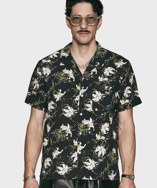 CRIMIE（クライミー）の「BONE BLOOM ALOHA SHIRT（シャツ/ブラウス・メンズ・ブラック・S/M/L/XL/XXL）」の10枚目の写真