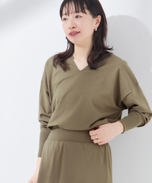 JOURNAL STANDARD ビッグVネックセーター　　美品 vネック ニットセーター レディース秋冬[品番：II000009563