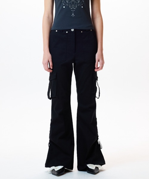 ★LUVISTRUE★IM CARGO BOOTSCUT PANTS(CHARCOAL)★正規品/人気 セール】IM CARGO BOOTSCUT PANTS（カーゴパンツ）｜LUVISTRUE