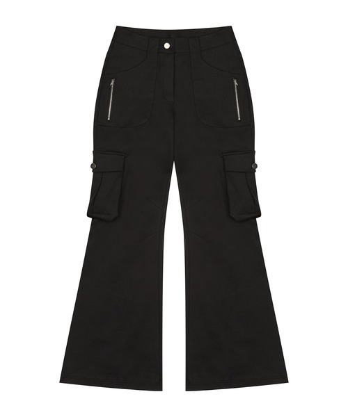 ★LUVISTRUE★IM CARGO BOOTSCUT PANTS(BLACK)★正規品/直送料込 セール】IM CARGO BOOTSCUT PANTS（カーゴパンツ）｜LUVISTRUE