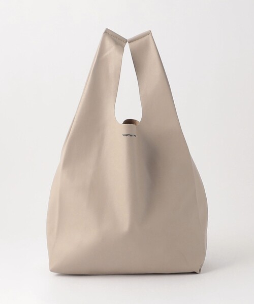 SOFTHYPHEN(ソフトハイフン)の「<SOFTHYPHEN> レザーライク コンビニエンス バッグ(ハンドバッグ・メンズ・ブラック/オリーブ/ベージュ・FREE)」の1枚目の写真