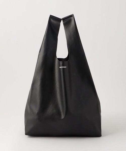 SOFTHYPHEN(ソフトハイフン)の「<SOFTHYPHEN> レザーライク コンビニエンス バッグ(ハンドバッグ・メンズ・ブラック/オリーブ/ベージュ・FREE)」の2枚目の写真
