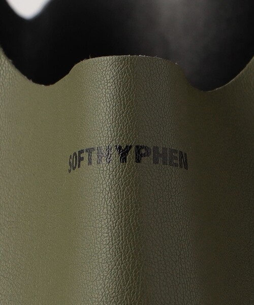 SOFTHYPHEN(ソフトハイフン)の「<SOFTHYPHEN> レザーライク コンビニエンス バッグ(ハンドバッグ・メンズ・ブラック/オリーブ/ベージュ・FREE)」の10枚目の写真