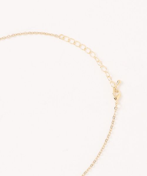 GGD SELECT(ジージーディー セレクト)の「パールリボンネックレス(ネックレス・レディース・ゴールド・FREE)」の2枚目の写真