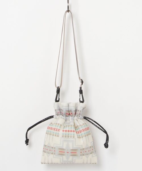 PENDLETON（ペンドルトン）の「【PE】【PENDLETON/ペンドルトン】SOFTMESH DRAW SHOULD ソフトメッシュ ドロー ショルダーバッグ（ショルダーバッグ・メンズ・ベージュ/ラベンダー/オフホワイト・FREE）」の14枚目の写真