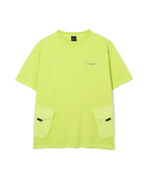 MANASTASH(マナスタッシュ)の「MANASTASH/マナスタッシュ/DISARMED TOP(Tシャツ/カットソー・メンズ・ホワイト/ライトグリーン/ブラック・S/M/L/XL)」の3枚目の写真