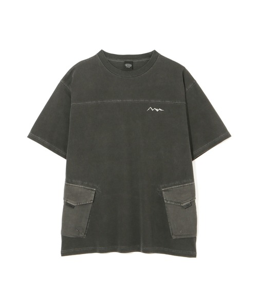 MANASTASH(マナスタッシュ)の「MANASTASH/マナスタッシュ/DISARMED TOP(Tシャツ/カットソー・メンズ・ホワイト/ライトグリーン/ブラック・S/M/L/XL)」の2枚目の写真