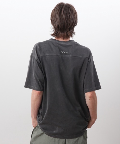 MANASTASH(マナスタッシュ)の「MANASTASH/マナスタッシュ/DISARMED TOP(Tシャツ/カットソー・メンズ・ホワイト/ライトグリーン/ブラック・S/M/L/XL)」の5枚目の写真