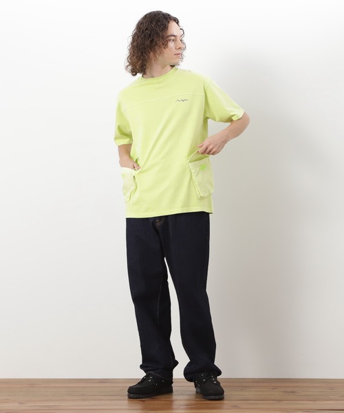 MANASTASH(マナスタッシュ)の「MANASTASH/マナスタッシュ/DISARMED TOP(Tシャツ/カットソー・メンズ・ホワイト/ライトグリーン/ブラック・S/M/L/XL)」の15枚目の写真