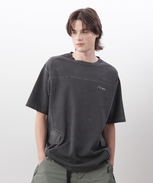 MANASTASH(マナスタッシュ)の「MANASTASH/マナスタッシュ/DISARMED TOP(Tシャツ/カットソー・メンズ・ホワイト/ライトグリーン/ブラック・S/M/L/XL)」の19枚目の写真