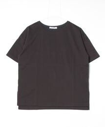 quadro（クオドロ）の「コンパクトクルローレル天竺クルーネックtee（Tシャツ/カットソー）」