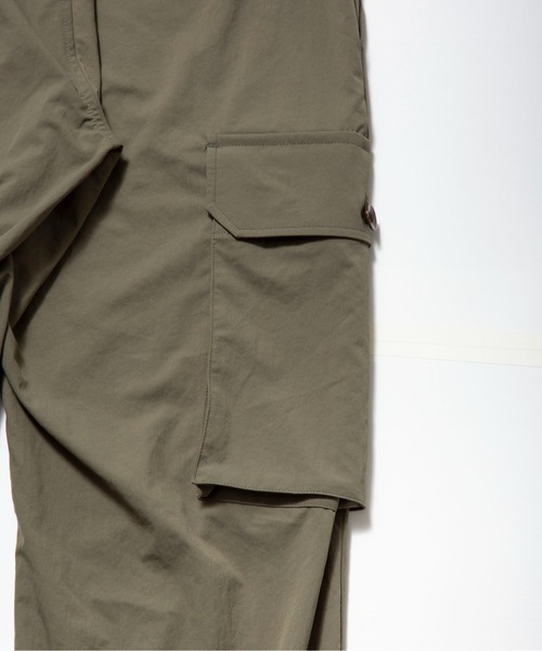 FACTOTUM（ファクトタム）の「【FACTOTUM】Nylon Water Repellent Military Cargo PT（カーゴパンツ・メンズ・カーキ/ブラック・46/48/44）」の16枚目の写真
