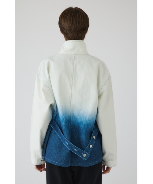RIM.ARK(リムアーク)の「Gradation denim JK グラデーションデニムジャケット(デニムジャケット・レディース・ブラック/ブルー・38/36)」の17枚目の写真