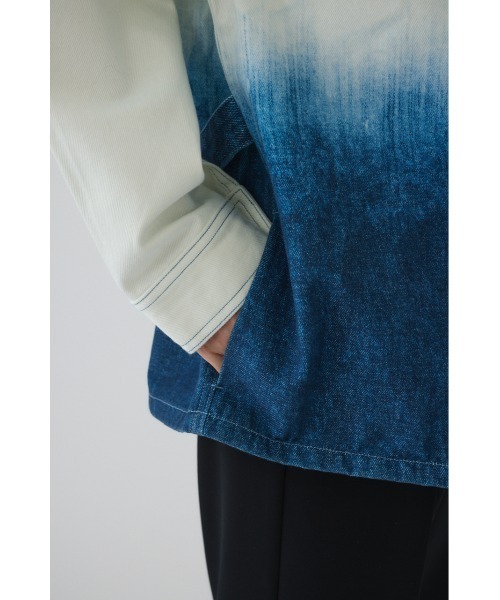 Gradation denim JK グラデーションデニムジャケット（デニム