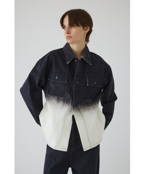 Gradation denim JK グラデーションデニムジャケット（デニム