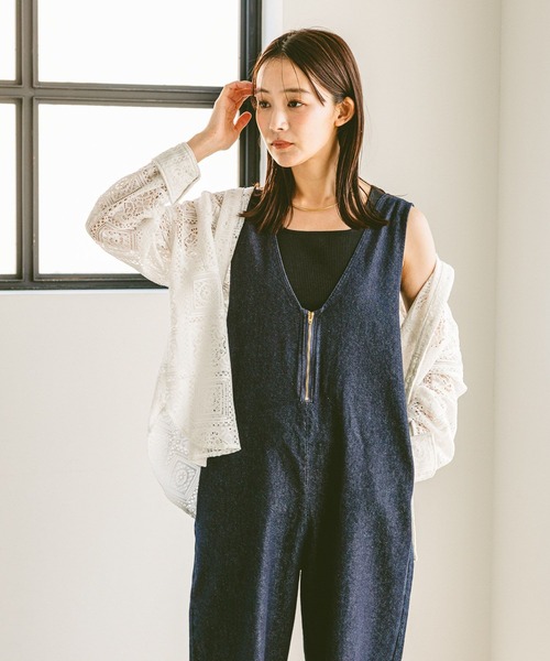 GLOBAL WORK(グローバルワーク)の「レースシャツ長袖/319818(シャツ/ブラウス・レディース・ブラック/アイボリー・LARGE/MEDIUM)」の22枚目の写真