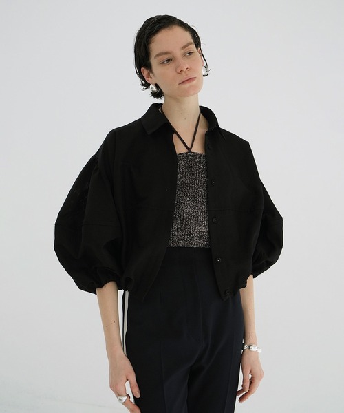 ジャケット・アウター CLANE DAD SHORT BALLOON BLOUSON DAD SHORT BALLOON BLOUSON（ブルゾン）｜CLANE（クラネ）の